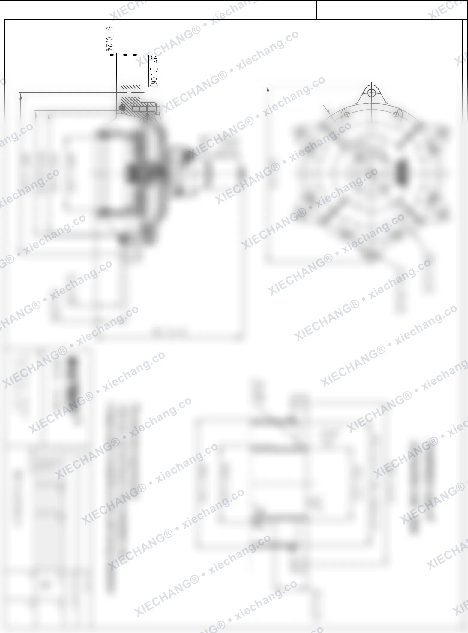 WPS-CA/EP102.B · immersed valve — Installation Drawing