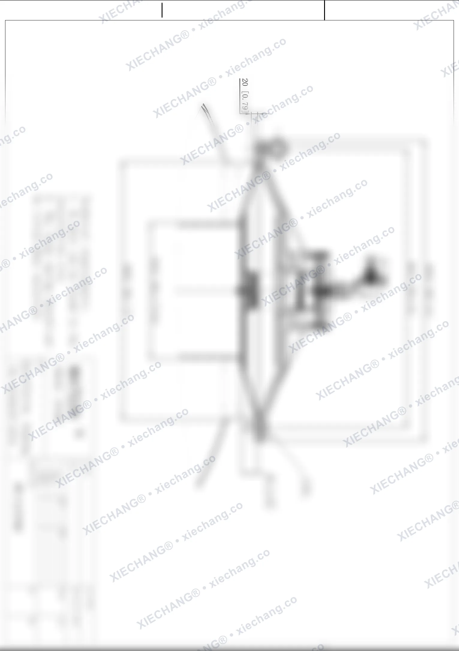 WPS-CA/EP400 · 16 inch · ultra-low-pressure large valve — Installation Drawing