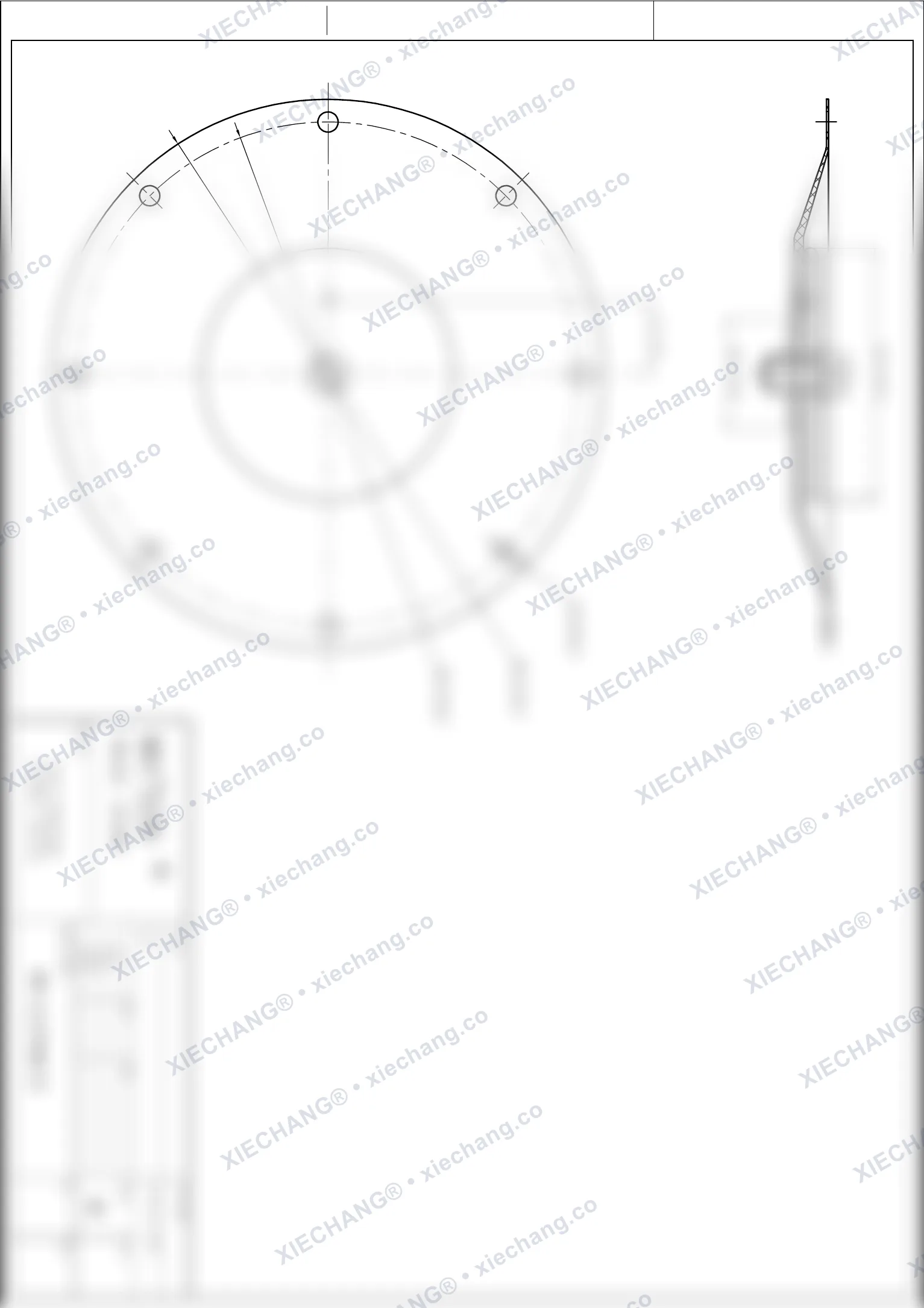 WPS-CA/EP400/II · 16 inch · second-stage · large-valve diaphragm assembly — Assembly Drawing