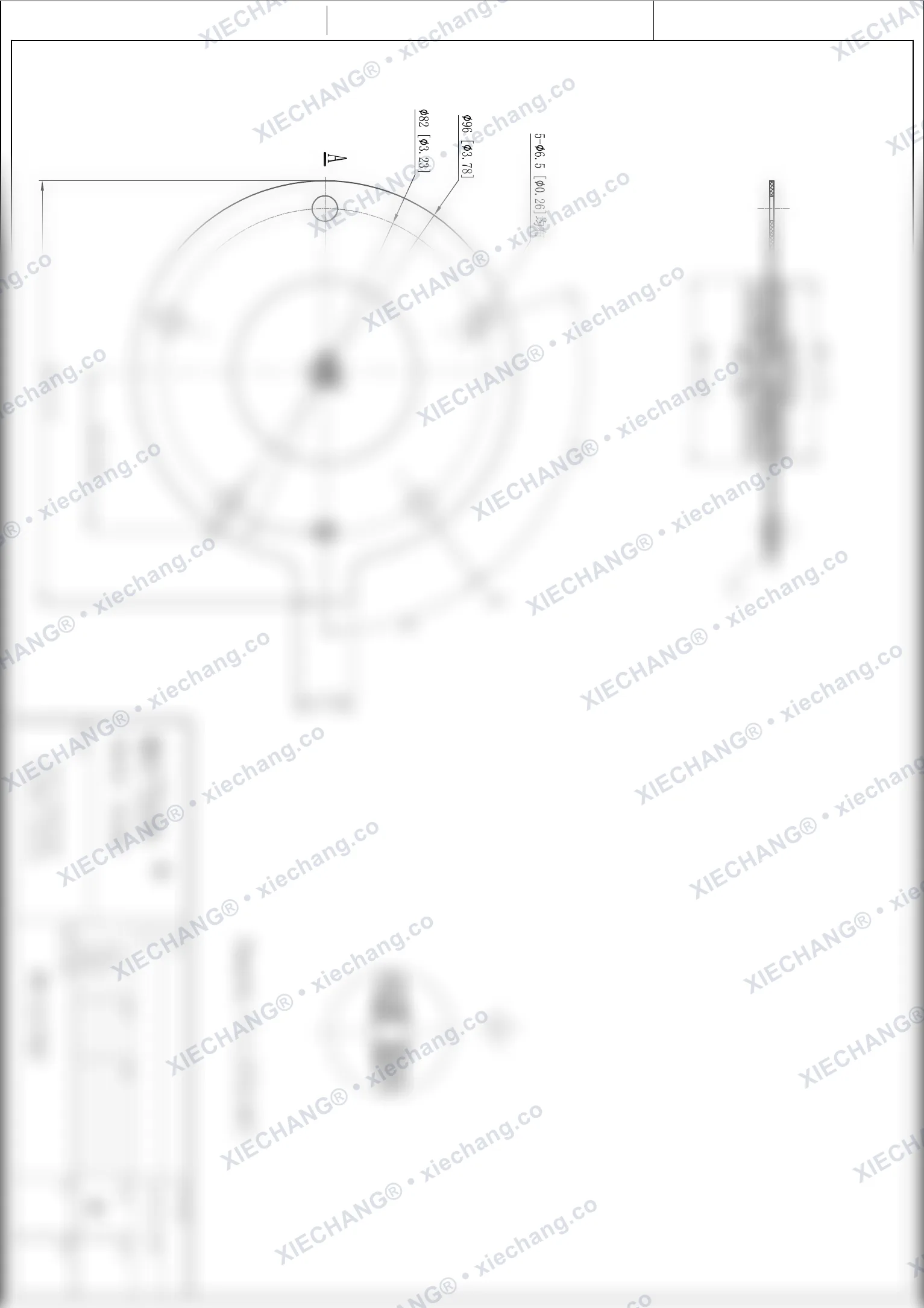 WPS-CA/TG25 — Assembly Drawing