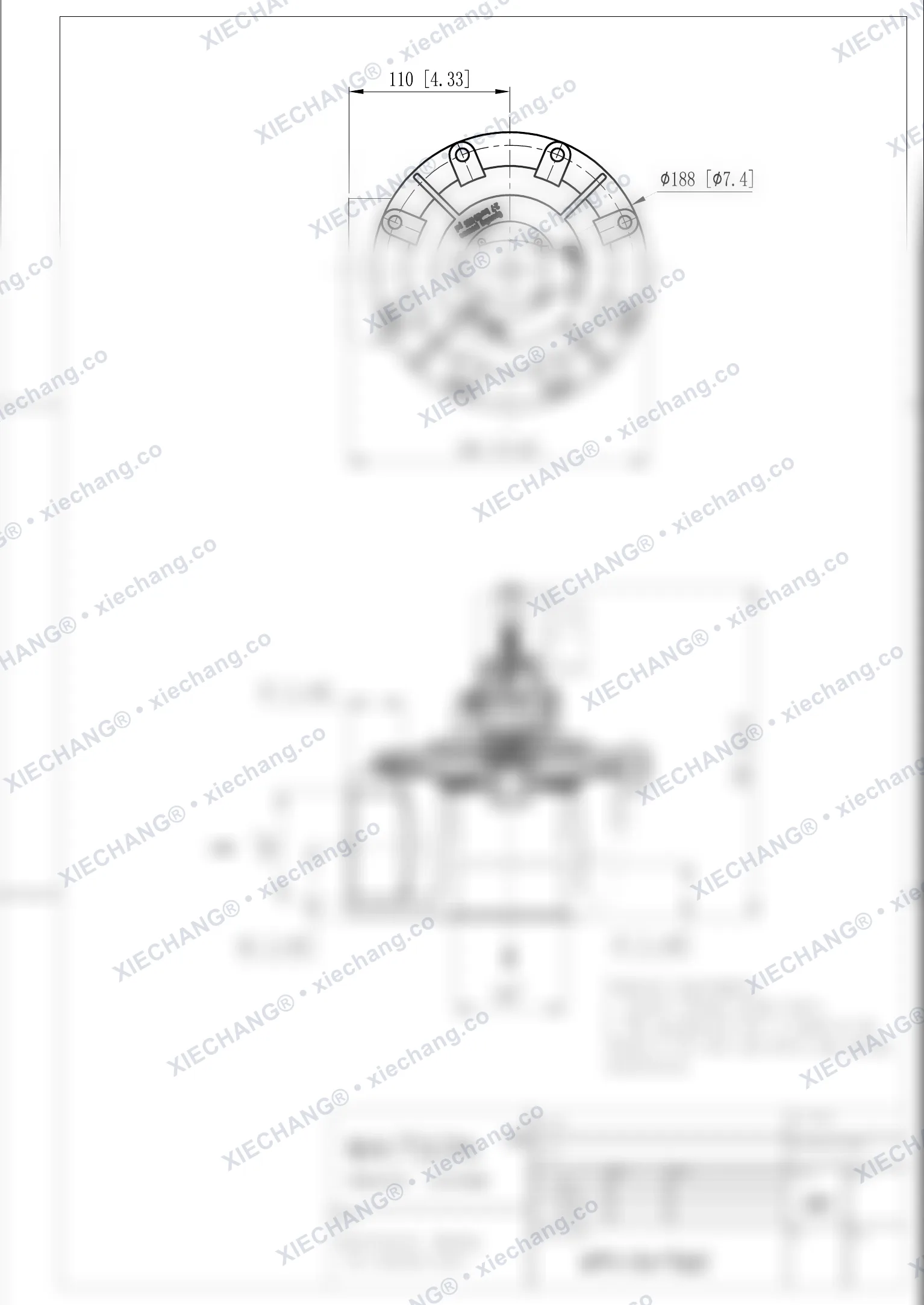 WPS-CA/TG62 · right-angle valve — Installation Drawing