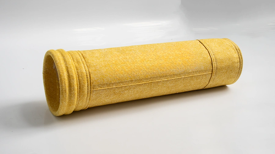 High-temperature PI / PTFE filter bag for corrosive flue gas