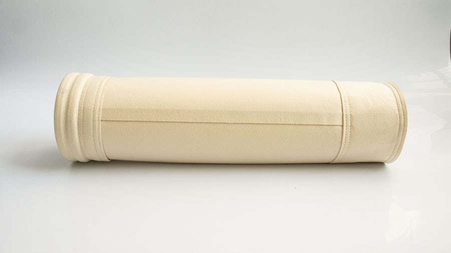 PPS and PTFE composite filter media construction
