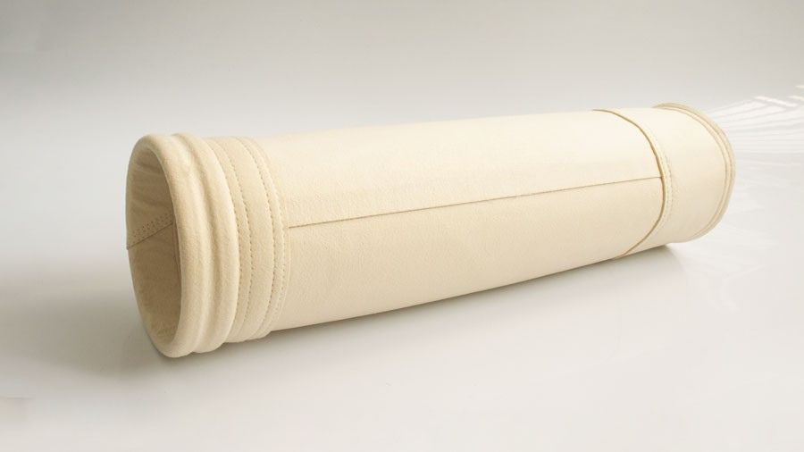High-temperature PPS / PTFE filter bag for corrosive flue gas